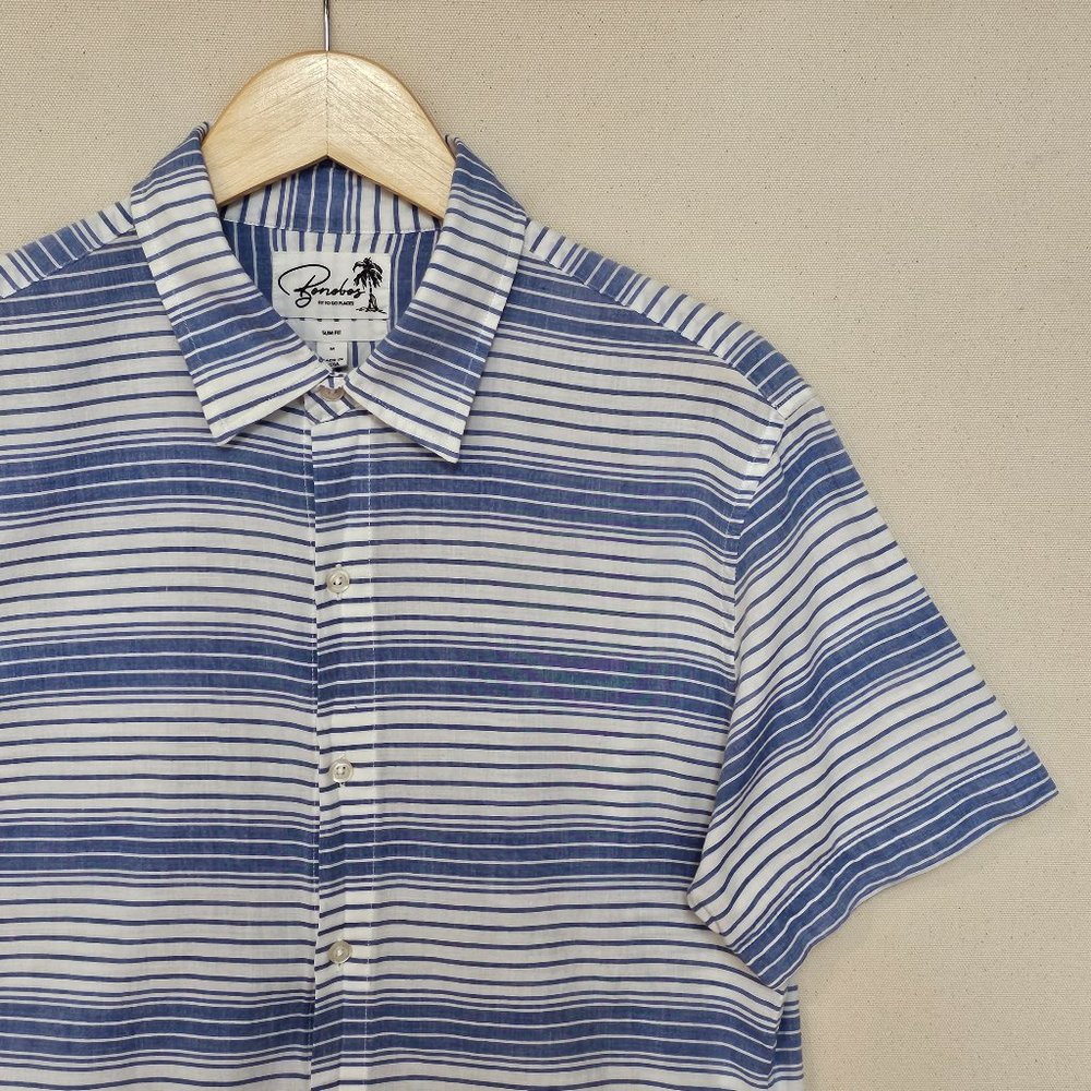 Bonobos Short Sleeve Slim Fit Button Down M